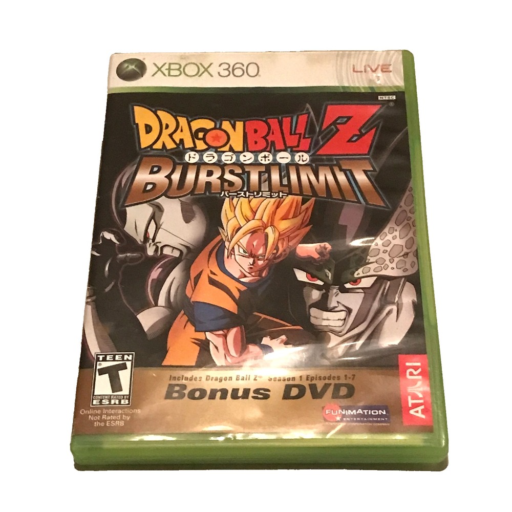 Dragon Ball Z: Burst Limit (Microsoft Xbox 360) -Bonus DVD with Manual
